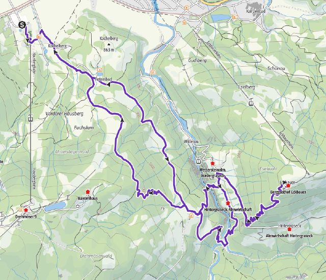 360° TRAIL Tour Garmisch Eckbauer schwer